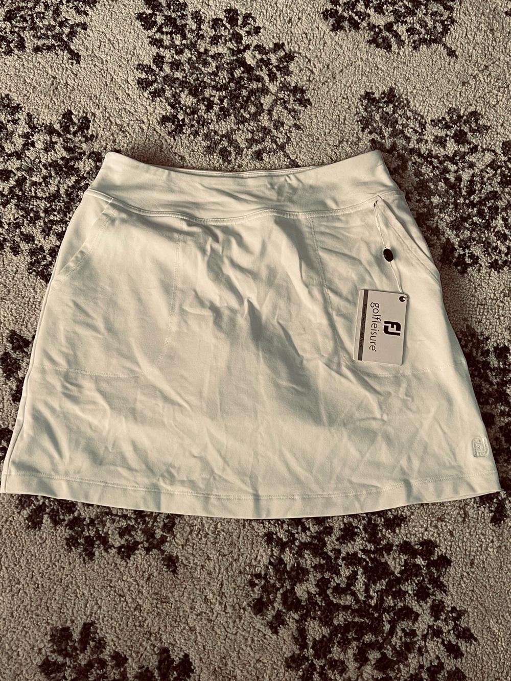FootJoy White Performance Golf Skort NWT Small